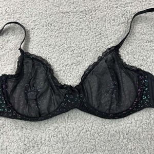 Savage X Fenty Bra 34D Balconette Bra Sexy Rihanna
